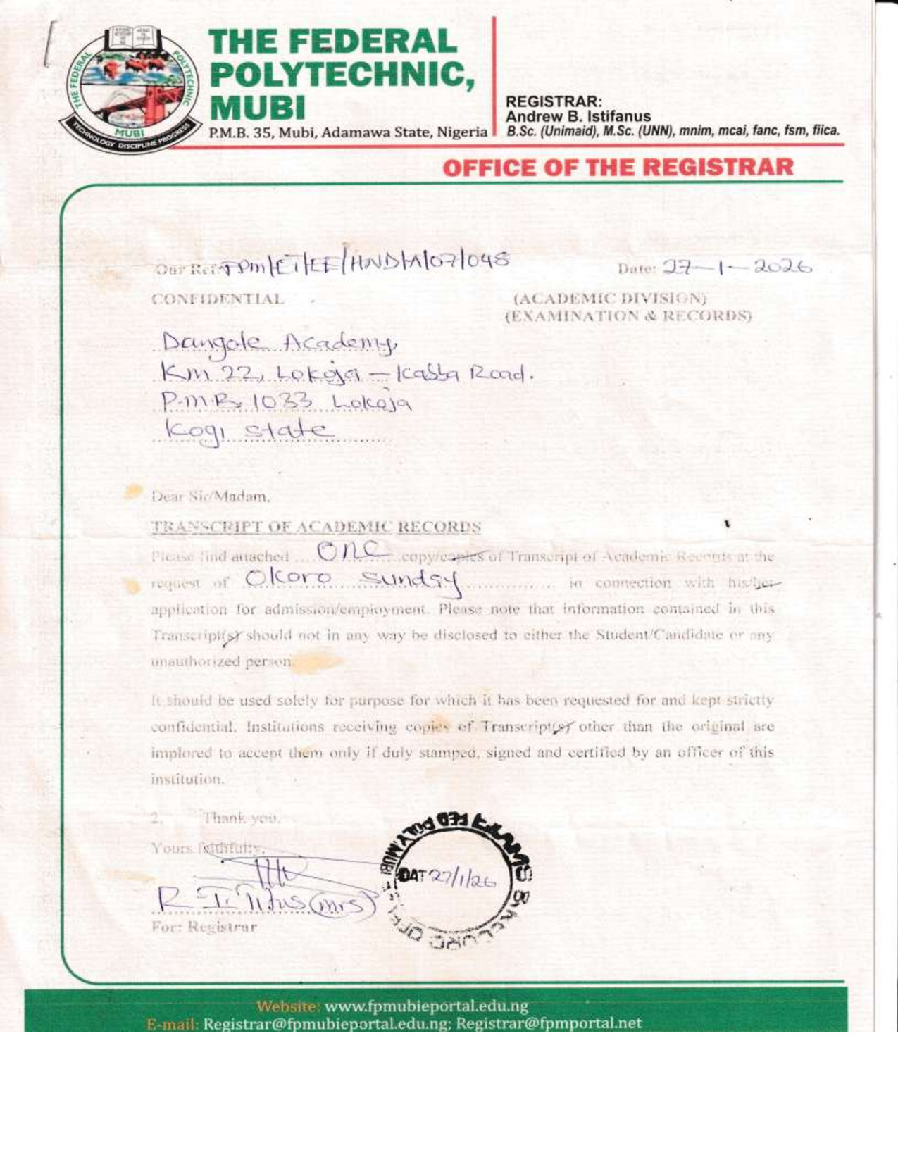 Document Page 1